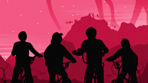 Stranger Things, Characters, Illustration, Netflix series, 4K wallpaper