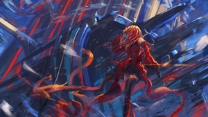 Anime Girl, Anime, Artist, Artwork, Digital Art, 4K wallpaper
