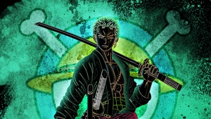 One Piece, Roronoa Zoro, Straw Hat Pirates, 4K wallpaper
