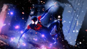 Miles Morales, Into the Spider-Verse, Spider-Man, Spiderman, 4K wallpaper