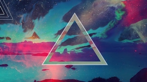 Abstract, Triangle, 4K wallpaper