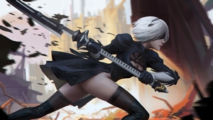 Nier Automata, Games, Artist, Artwork, Digital Art, Deviantart, 4K wallpaper