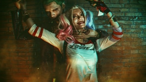 Joker, Harley Quinn, Superheroes, Cosplay, Artstation, 4K wallpaper