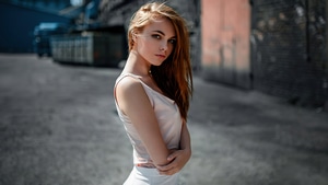 Girls, Model, 4K wallpaper