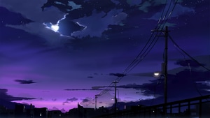 Anime, Artist, Artwork, Digital Art, Deviantart, Sky, Night, 4K wallpaper