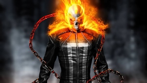 Ghost Rider, Superheroes, Artwork, Artist, 4K wallpaper