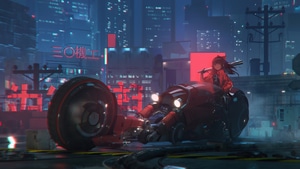 Artist, Artwork, Cyberpunk, Artstation, 4K wallpaper