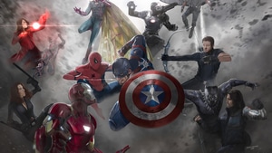 Captain America Civil War, Iron Man, Captain America, Superheroes, Artwork, Artist, Artstation, 4K wallpaper
