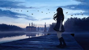 Anime Girl, Anime, Artist, Artwork, Digital Art, 4K wallpaper