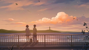 Anime Girl, Anime Boy, Artist, Artwork, Digital Art, 4K wallpaper