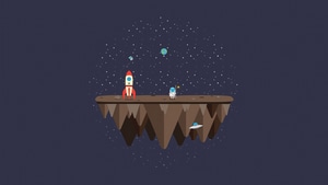Astronaut, Artist, Artwork, Digital Art, Minimalism, Minimalist, 4K wallpaper