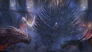 Daenerys Targaryen, Tv Shows, Game Of Thrones, Dragons, Dragon, Artist, Artwork, Digital Art, 4K wallpaper