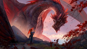Artist, Artwork, Deviantart, Dragon, 4K wallpaper