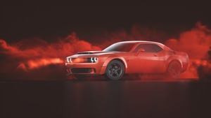 Dodge Challenger, 2020 Cars, Cars, Artstation, 4K wallpaper