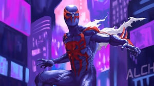 Spiderman 2099, Miguel O Hara, Spiderman, Superheroes, Artwork, Artist, 4K wallpaper
