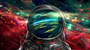 Astronaut, Artist, Artwork, Digital Art, Galaxy, Space, Deviantart, 4K wallpaper