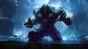 Hulk, Wolverine, Superheroes, Artist, Artwork, Digital Art, Artstation, 4K wallpaper