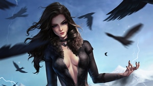 Yennefer, Artwork, Artist, Artstation, 4K wallpaper