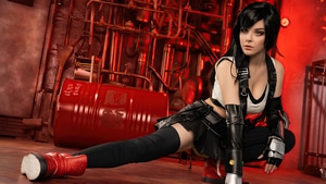 Tifa Lockhart, Final Fantasy, Games, Deviantart, Cosplay, 4K wallpaper