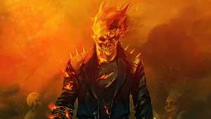 Ghost Rider, Superheroes, Artwork, Artist, Artstation, 4K wallpaper