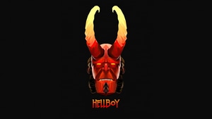 Hellboy, Minimalism, Superheroes, Artwork, Artist, 4K wallpaper