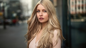 Blonde, Girls, Model, 4K wallpaper