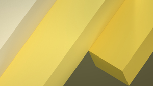 3D, Yellow abstract, Geometric, Illustration, 3D Shapes, 4K wallpaper