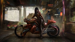 Artist, Artwork, Digital Art, Cyberpunk, Artstation, 4K wallpaper
