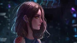 Cyberpunk, Anime Girl, Anime, Artist, Artwork, Digital Art, Deviantart, 4K wallpaper