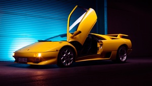 Lamborghini Diablo, Sports car, 4K wallpaper