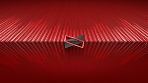 MKBHD, Red abstract, 3D background, Abstract lines, 4K wallpaper