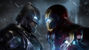 Iron Man, Batman, Superheroes, Artwork, Artist, 4K wallpaper