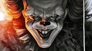 Pennywise, It, Clown, Movies, Zombie, Artstation, 4K wallpaper