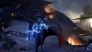 Thor, Superheroes, Artwork, , 4K wallpaper