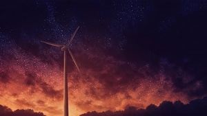 Wind Turbines, Artist, Artwork, Digital Art, Deviantart, 4K wallpaper