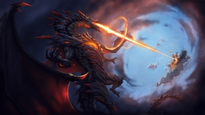 Dragon, Artist, Artwork, Digital Art, Artstation, 4K wallpaper