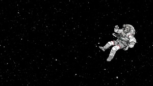 Falling, Astronaut, Skull, Artist, Artwork, Digital Art, Dark, Black, 4K wallpaper