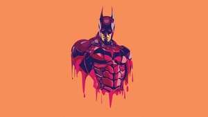 Batman, Superheroes, Artwork, Minimalism, Artist, 4K wallpaper