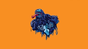 Venom, Superheroes, Artwork, Minimalism, Artist, 4K wallpaper