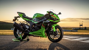 Kawasaki Ninja ZX-6R, Sports bikes, 2024, 4K wallpaper
