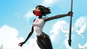 Silk, Superheroes, Artwork, 4K wallpaper