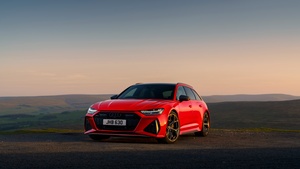 Audi RS 6 Avant performance, 2023, 4K wallpaper
