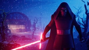 Kylo Ren, Fortnite, Games, 4K wallpaper