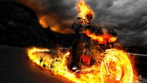 Ghost Rider, Superheroes, Artwork, Artist, Artstation, 4K wallpaper