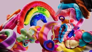 Microsoft Pride, LGBTQ, Stuffed, Multicolor, Multigender, 4K wallpaper