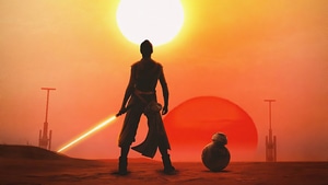 Rey, Bb 8, Star Wars, Digital Art, Artist, Artwork, 4K wallpaper