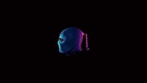 Deadpool, Minimalism, Superheroes, Artwork, Artist, 4K wallpaper