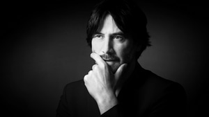 Keanu Reeves, Male Celebrities, Monochrome, Black And White, 4K wallpaper