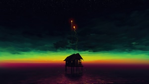 Artist, Artwork, Digital Art, Deviantart, Love, Couple, Hut, House, 4K wallpaper