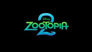 Zootopia 2, Logo, 2025 Movies, Black background, AMOLED, Walt Disney Animation, 4K wallpaper